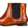 Bottes femme Melvin Hamilton cuir main étroit marron-3