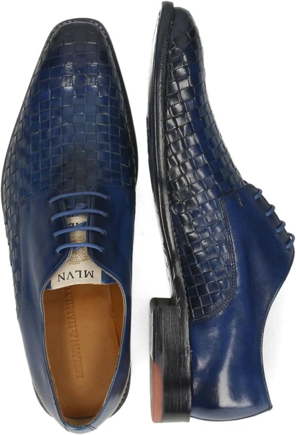 Chaussures Oxford Melvin Hamilton cuir main homme marron-5
