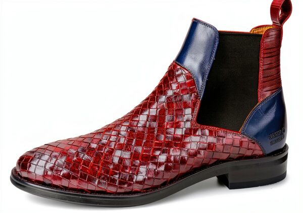 Chaussures homme Melvin Hamilton cuir main semelle-0