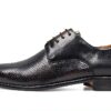 Chaussures homme Melvin Hamilton cuir main fabrication bleu-2