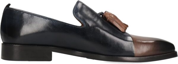 Chaussures bateau Melvin Hamilton cuir main homme gris-1