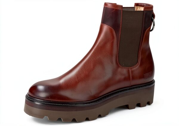Chaussures femme Melvin Hamilton cuir semelle compensée 5 cm-0