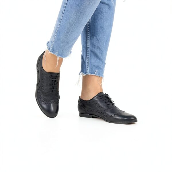 Chaussures femme Melvin Hamilton cuir main talon plat-6