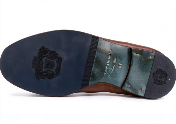 Chaussures bateau Melvin Hamilton cuir veau semelle gomme-3