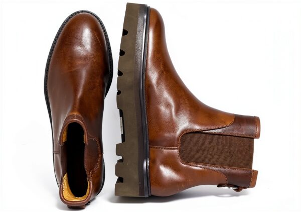 Chaussures femme Melvin Hamilton cuir semelle compensée 5 cm-5
