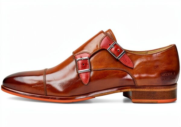 Chaussures Oxford Melvin Hamilton cuir veau marron homme-2