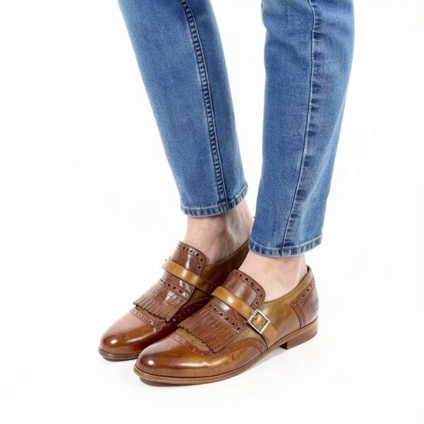 Chaussures Melvin Hamilton Femme Multicolore Cuir Main-6