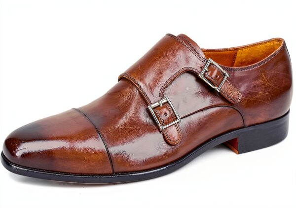 Chaussures Melvin Hamilton cuir main homme mocassins gris-0