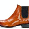 Bottes femme Melvin Hamilton cuir main étroit marron-1