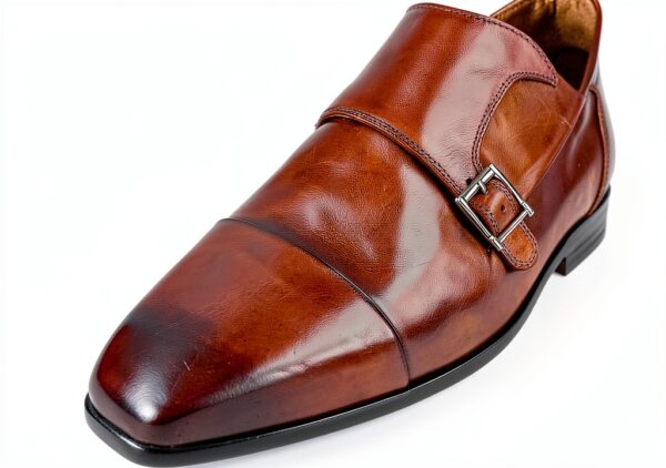 Chaussures Melvin Hamilton cuir main homme mocassins gris-4
