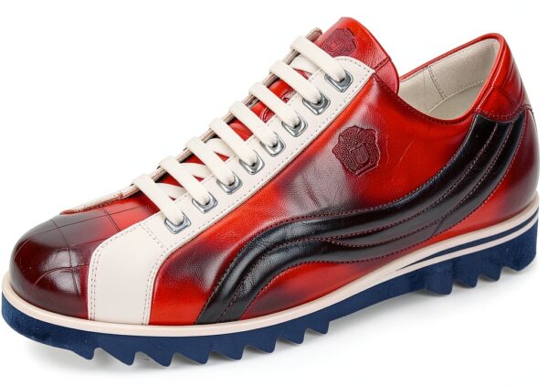 Chaussures Melvin Hamilton cuir main homme multicolore-2