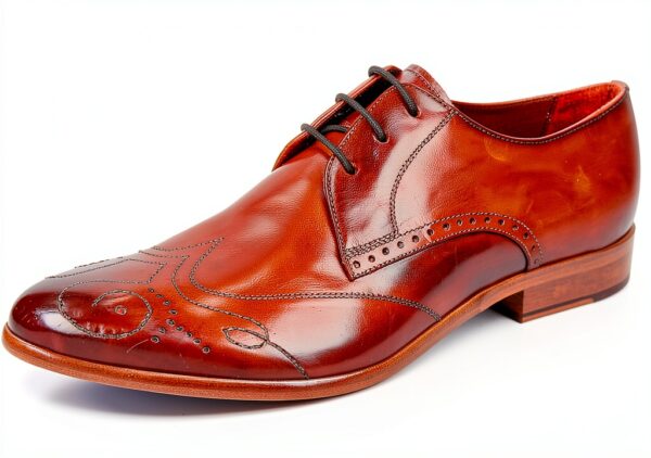 Chaussures Melvin Hamilton cuir veau pointues homme noir-0