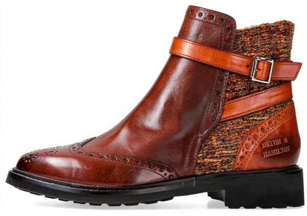 Chaussures femme Melvin Hamilton cuir main semelle-2