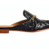 Mules Melvin Hamilton Rose Cuir Fabriquées à la Main Femme-1
