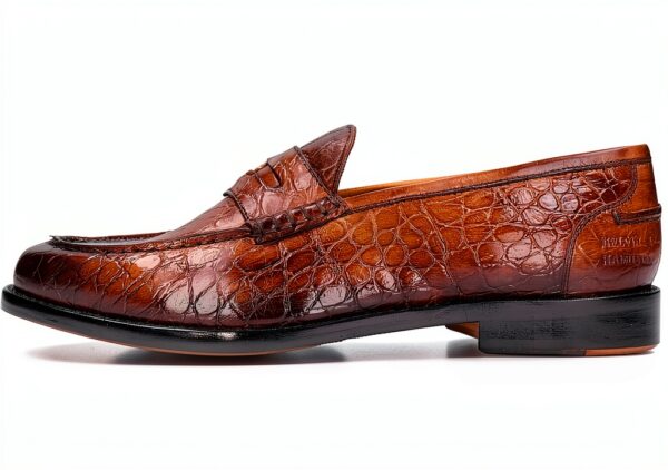 Chaussures femme Melvin Hamilton cuir main marron noir-2