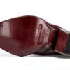 Bottes femme Melvin Hamilton cuir rouge talon cubain pointu-3