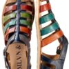 Sandales Melvin Hamilton Cuir Veau Homme Multicolore Marron-5
