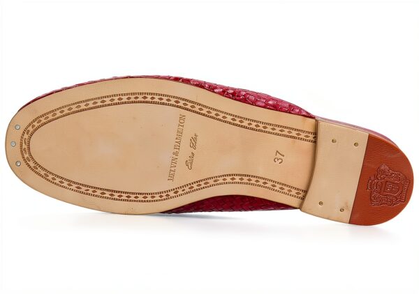 Mules femme Melvin Hamilton cuir main rose chaussures-3
