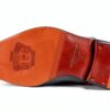 Chaussures Melvin Hamilton cuir main homme mocassins gris-3