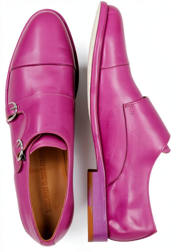 Chaussures Melvin Hamilton femme pointues main semelle cuir-5
