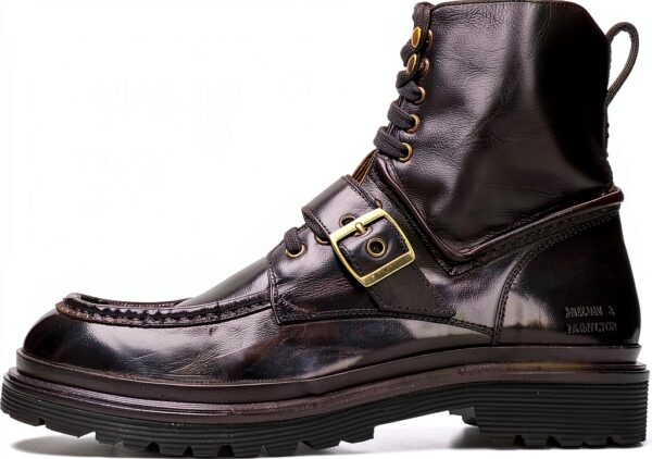 Chaussures homme Melvin Hamilton cuir main bottes marron-2