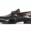 Chaussures bateau Melvin Hamilton cuir main homme vert-2