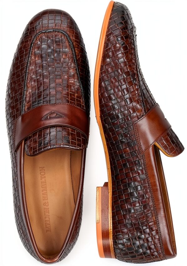 Chaussures en cuir Melvin Hamilton homme fabrication main-1