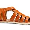 Sandales Melvin Hamilton Cuir Veau Homme Marron Multicolore-1