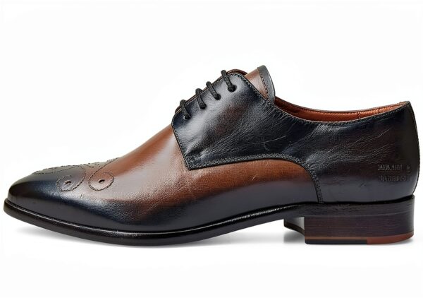 Chaussures Oxford Melvin Hamilton cuir veau pointu homme-2
