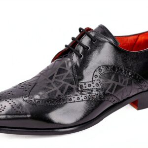 Chaussures Oxford Melvin Hamilton cuir main homme noir-0