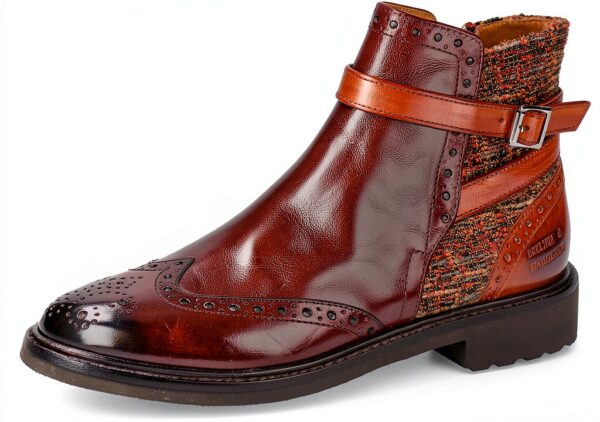 Chaussures femme Melvin Hamilton cuir main semelle-0
