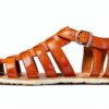 Sandales Melvin Hamilton Cuir Veau Homme Marron Multicolore-2