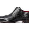 Chaussures Oxford Melvin Hamilton cuir main homme noir-2