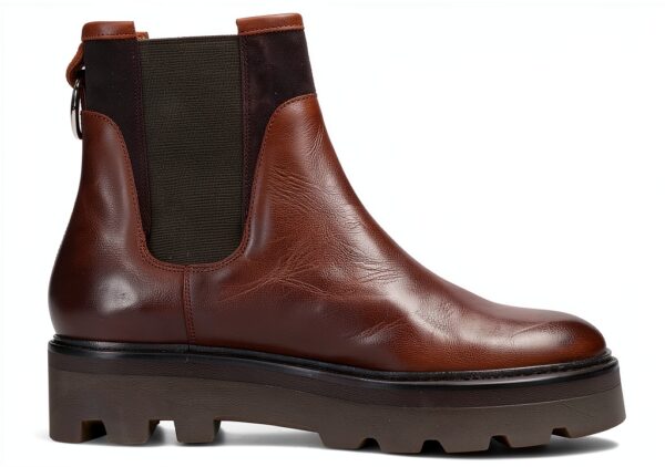 Chaussures femme Melvin Hamilton cuir semelle compensée 5 cm-1