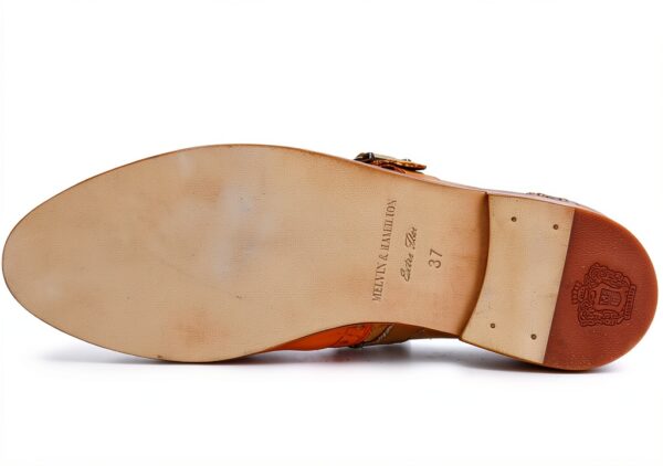 Chaussures Melvin Hamilton Femme Multicolore Cuir Main-3