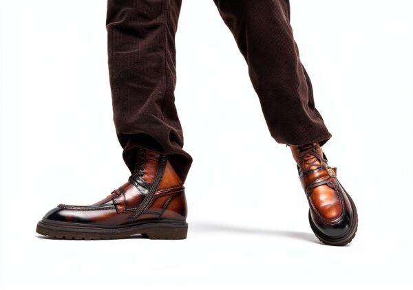 Bottes homme Melvin Hamilton cuir main usage quotidien-7