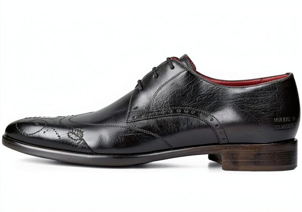 Chaussures en cuir Melvin Hamilton Oxford homme main-2