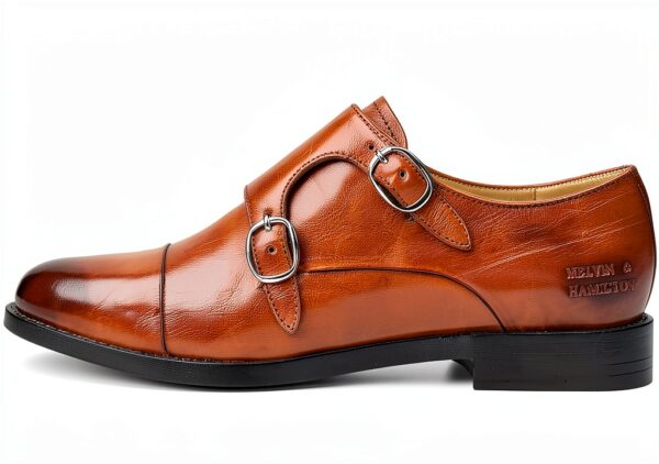 Chaussures femme Melvin Hamilton cuir main rose tailles-2
