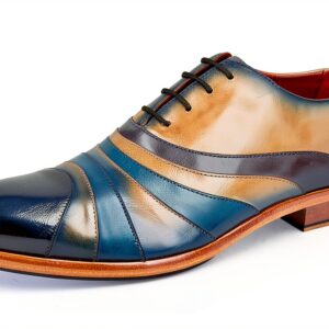 Chaussures Melvin Hamilton cuir veau pointues homme marron-0