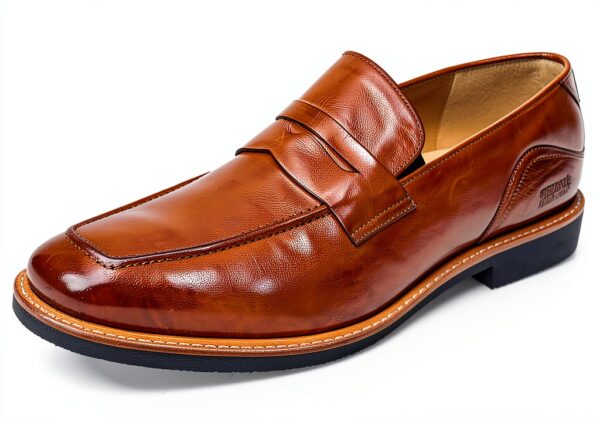 Chaussures homme Melvin Hamilton cuir main taille marron-2