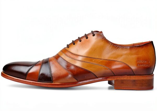 Chaussures Melvin Hamilton cuir véritable lacets homme-2