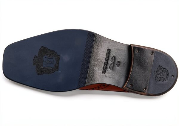 Chaussures Oxford Melvin Hamilton cuir main homme noir-3