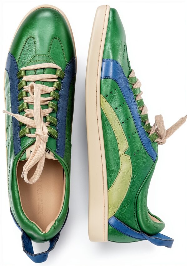 Baskets Melvin Hamilton cuir veau homme multicolore 42-45 EU-5
