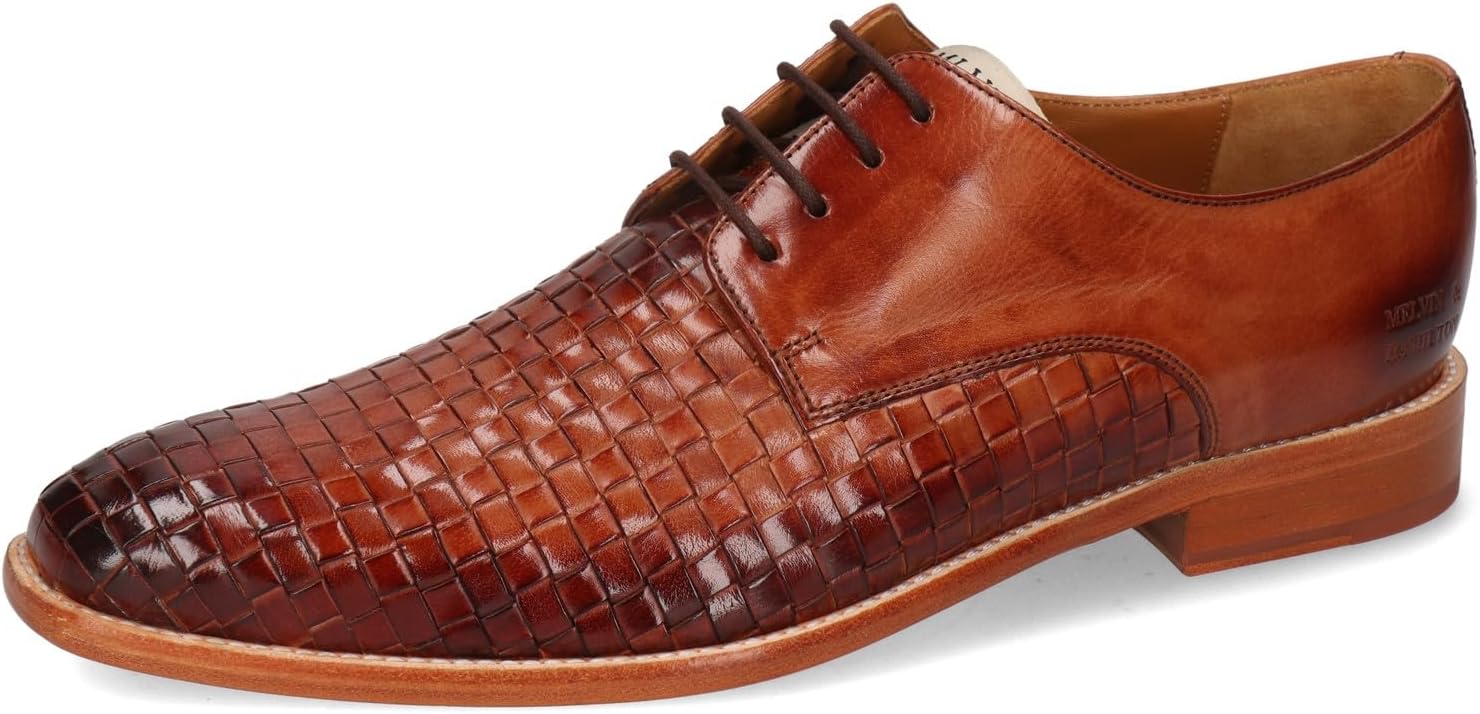 Chaussures Melvin Hamilton en cuir marron sur fond neutre