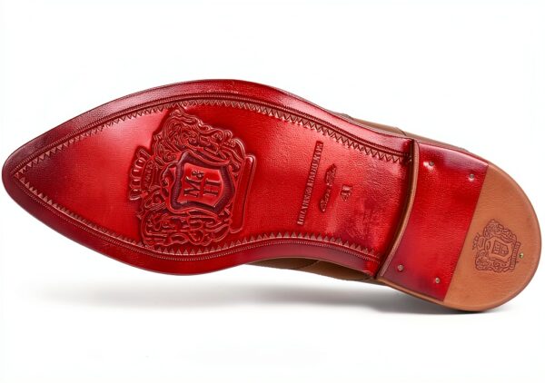 Chaussures Melvin Hamilton cuir véritable lacets homme-3