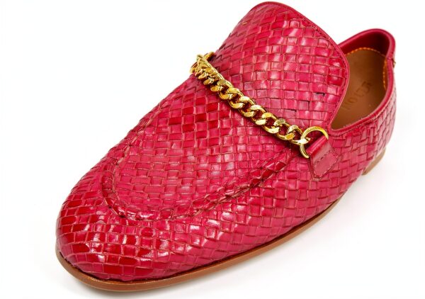 Mules femme Melvin Hamilton cuir main rose chaussures-4