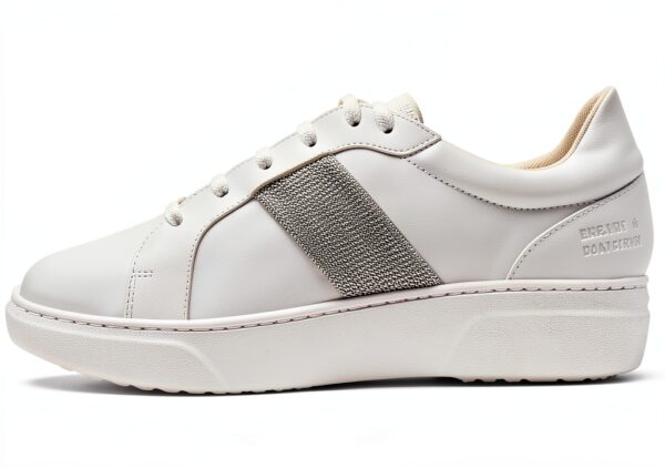 Chaussures Melvin Hamilton Femme Cuir Blanc Semelle-2