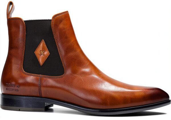 Chaussures homme Melvin Hamilton cuir main semelle-5
