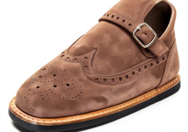 Chaussures Melvin Hamilton cuir main homme gris bleu-4