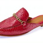 Mules femme Melvin Hamilton cuir main rose chaussures-0